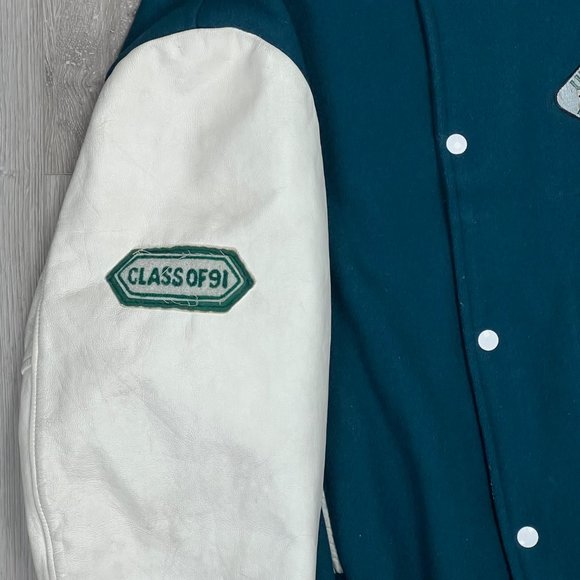 Vintage Canada Sportswear Co UOHS Deena Leather Varsity Jacket - Picture 8 of 11